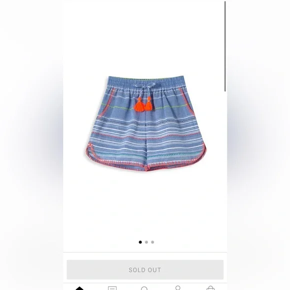 Peek multi colored girls shorts - Picture 6 of 6